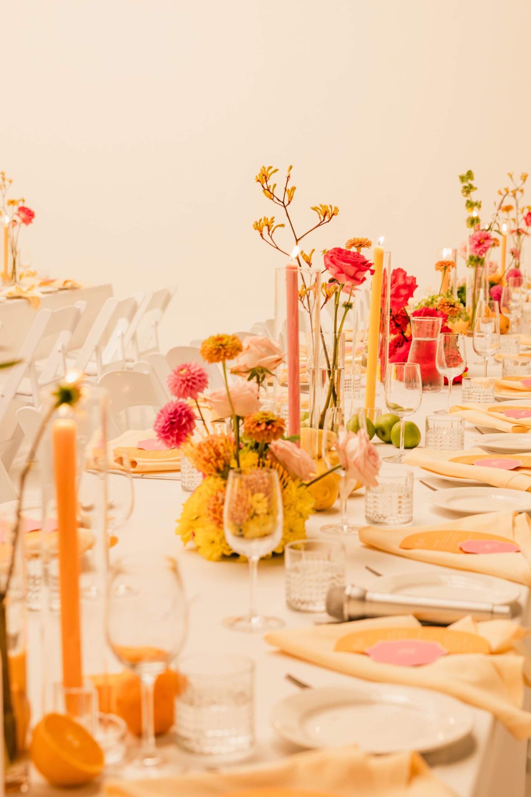 Wedding table decoration photographed by one avenue photography styled and coordinated by The Lussh